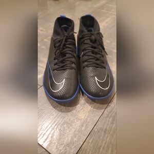Nike Black and Blue KIDS Shoes